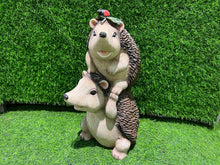 Load image into Gallery viewer, Large Playful Hedgehog Statue