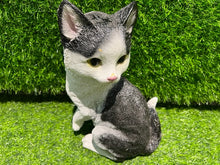 Load image into Gallery viewer, Large Sitting Cat Statue