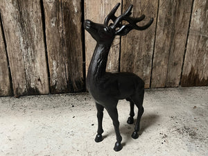 Cast Iron Deer Statue