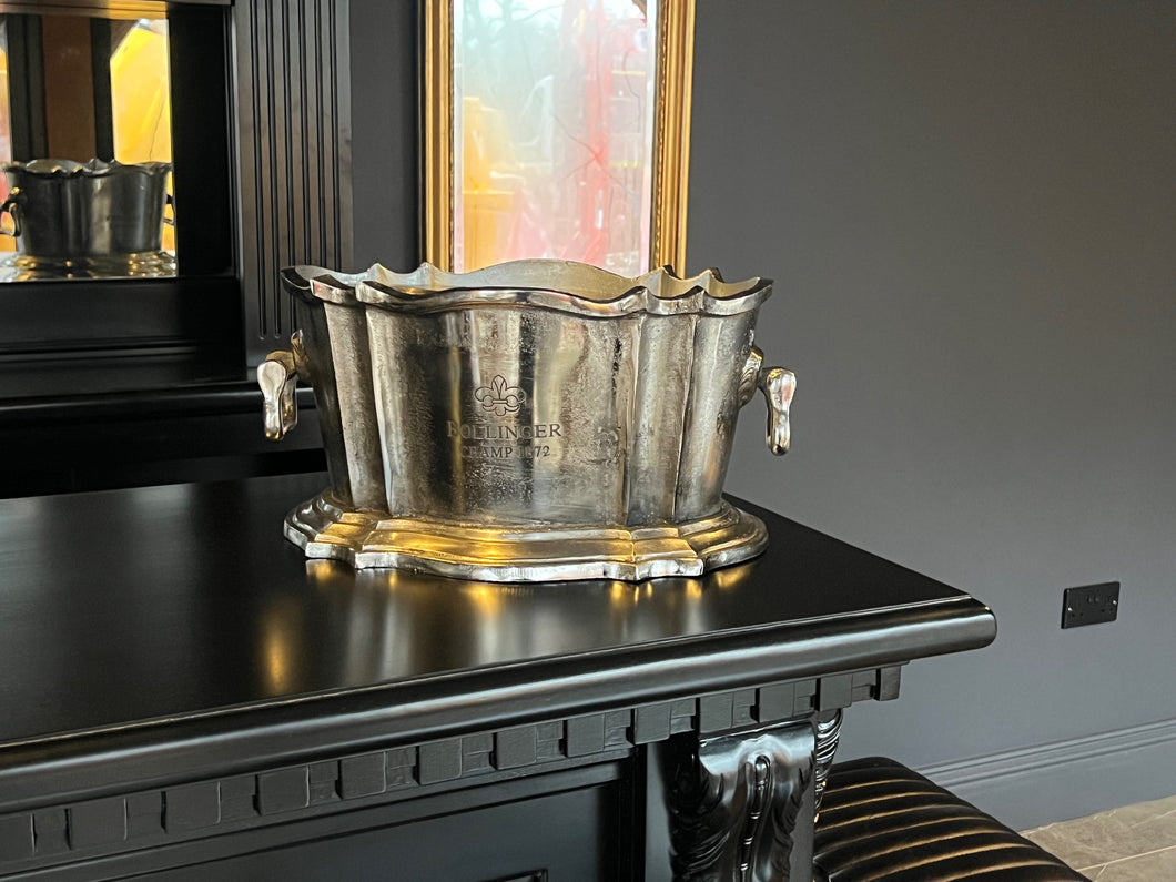 Nickel Bollinger Style Champagne Bucket