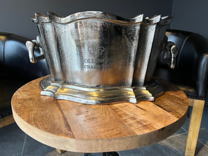 Nickel Bollinger Style Champagne Bucket