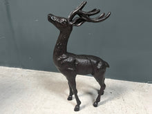 Load image into Gallery viewer, Cast Iron Deer Statue