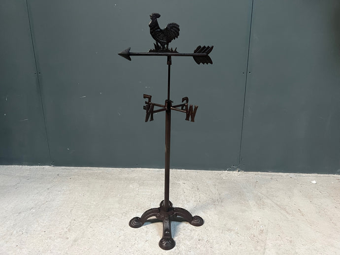 Cast Iron Outdoor Weather Vane on Stand