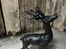 Load image into Gallery viewer, Cast Iron Deer Statue