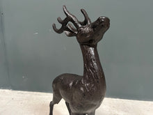 Load image into Gallery viewer, Cast Iron Deer Statue