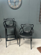 Load image into Gallery viewer, Philippe Starck Inspired Black Dining Chair