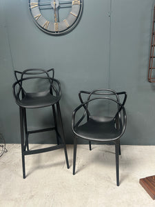 Philippe Starck Inspired Black Dining Chair