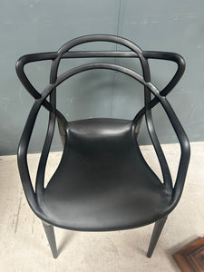 Philippe Starck Inspired Black Dining Chair