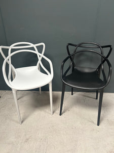 Philippe Starck Inspired Black Dining Chair