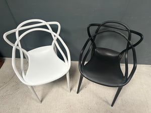 Philippe Starck Inspired Black Dining Chair