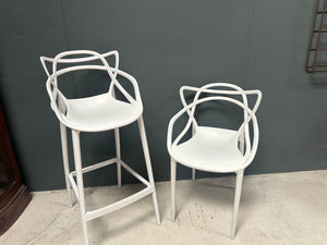 Philippe Starck Inspired White Dining Chair