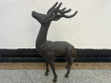 Load image into Gallery viewer, Cast Iron Deer Statue